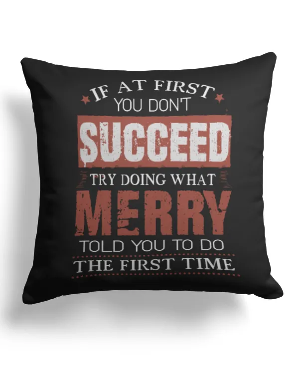 Cotton Drill Pillow (Dual Sided)