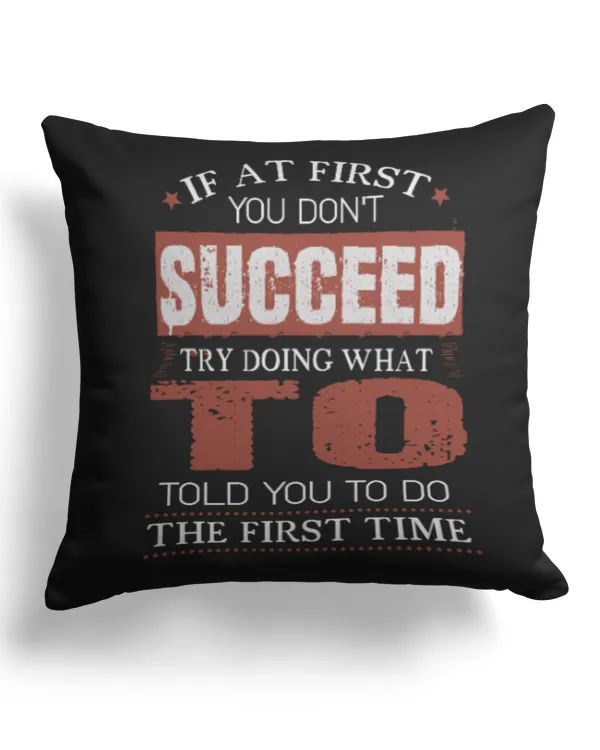 Cotton Drill Pillow (Dual Sided)