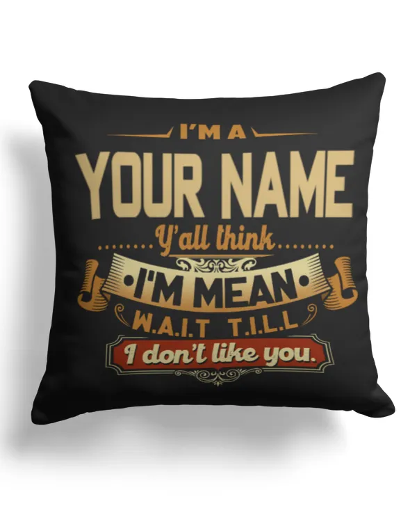 Cotton Drill Pillow (Dual Sided)