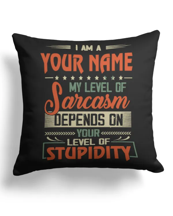 Cotton Drill Pillow (Dual Sided)