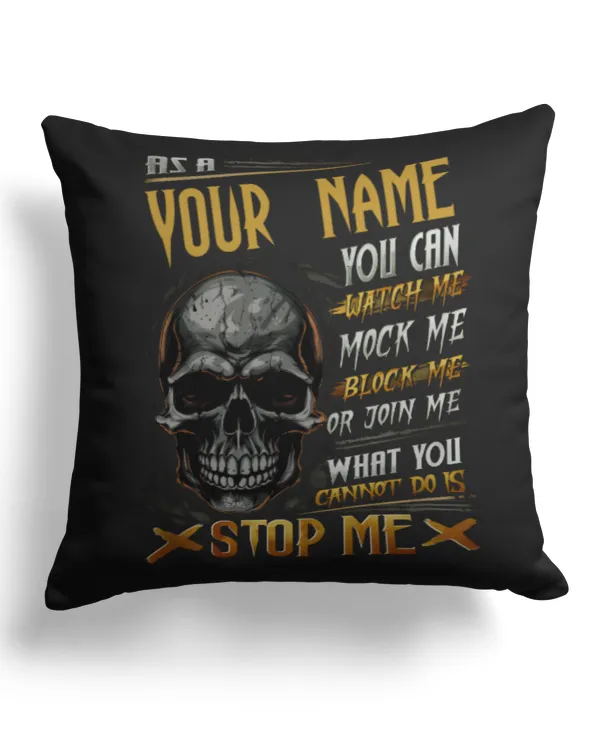 Cotton Drill Pillow (Dual Sided)
