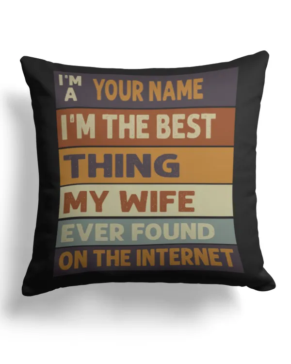 Cotton Drill Pillow (Dual Sided)