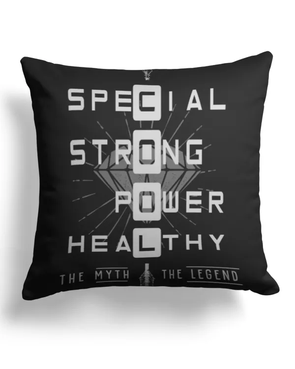 Cotton Drill Pillow (Dual Sided)