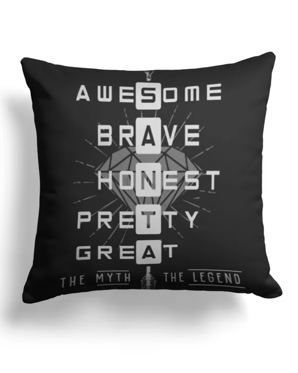 Cotton Drill Pillow (Dual Sided)