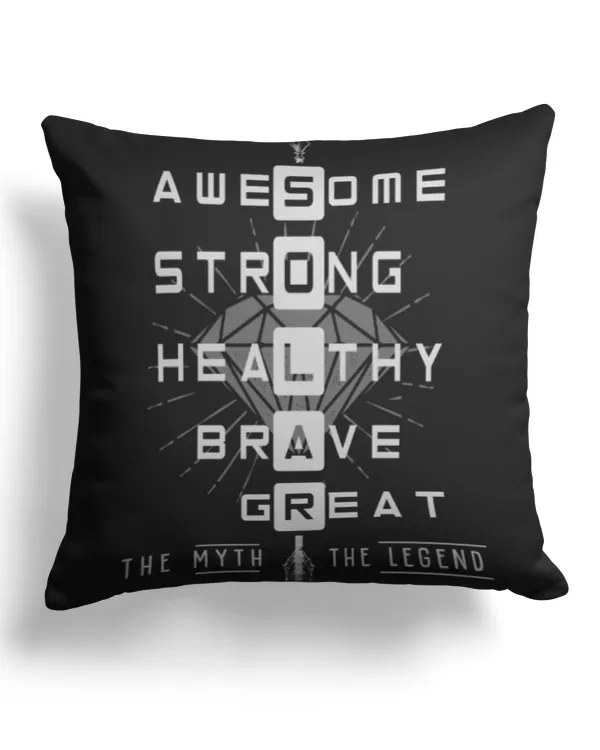 Cotton Drill Pillow (Dual Sided)