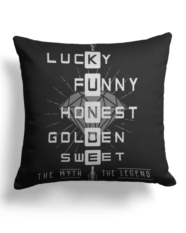 Cotton Drill Pillow (Dual Sided)