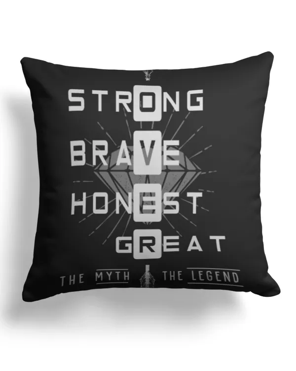 Cotton Drill Pillow (Dual Sided)
