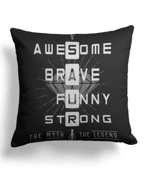 Cotton Drill Pillow (Dual Sided)