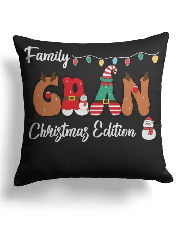 Cotton Drill Pillow (Dual Sided)