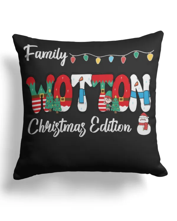 Cotton Drill Pillow (Dual Sided)