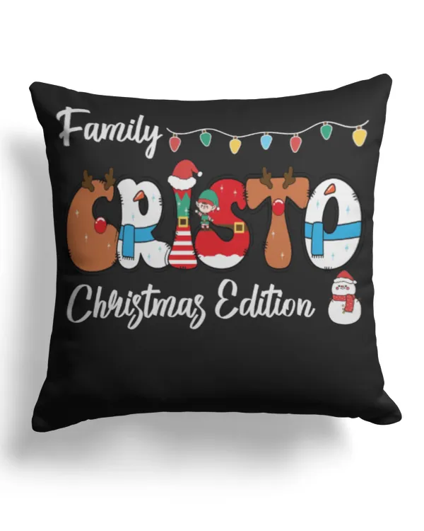 Cotton Drill Pillow (Dual Sided)