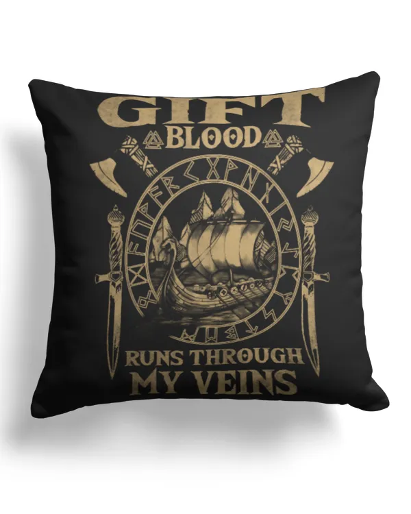 Cotton Drill Pillow (Dual Sided)