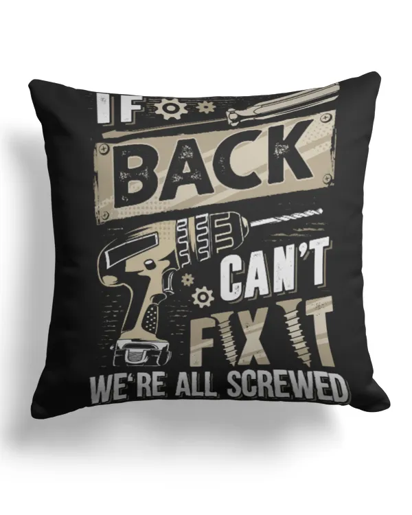 Cotton Drill Pillow (Dual Sided)