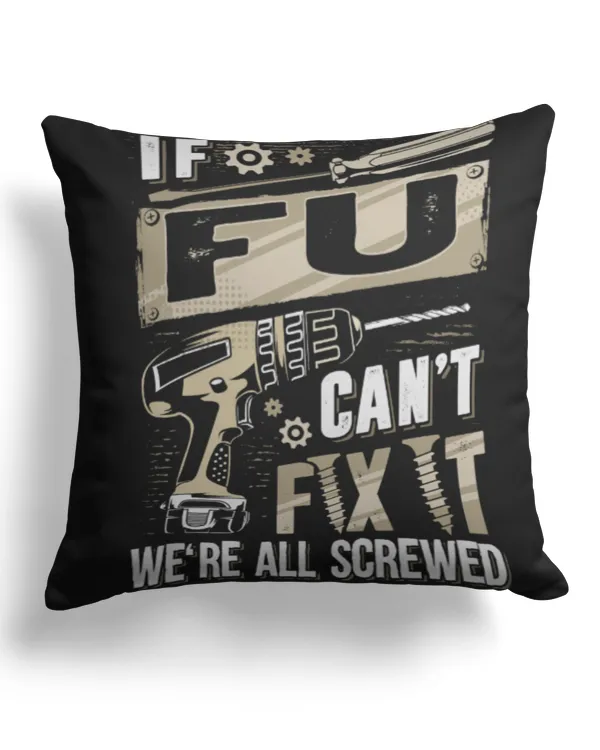 Cotton Drill Pillow (Dual Sided)