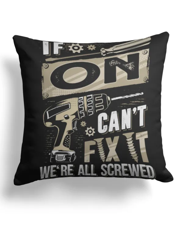 Cotton Drill Pillow (Dual Sided)