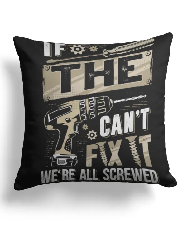 Cotton Drill Pillow (Dual Sided)