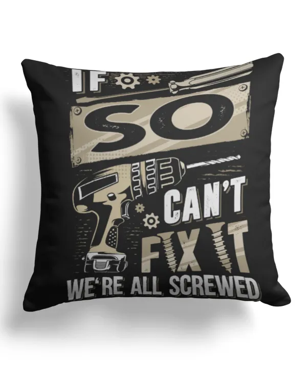 Cotton Drill Pillow (Dual Sided)