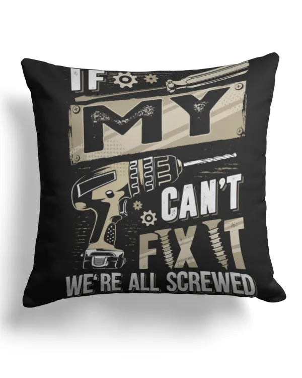 Cotton Drill Pillow (Dual Sided)
