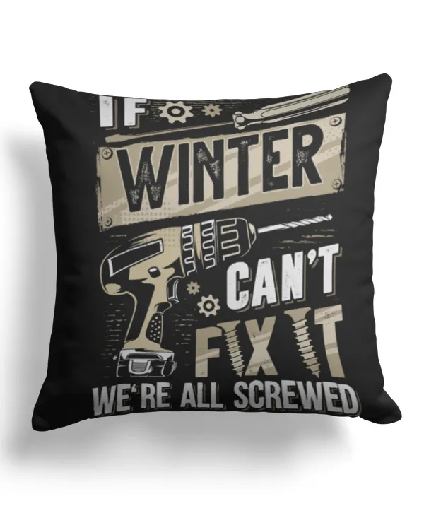Cotton Drill Pillow (Dual Sided)