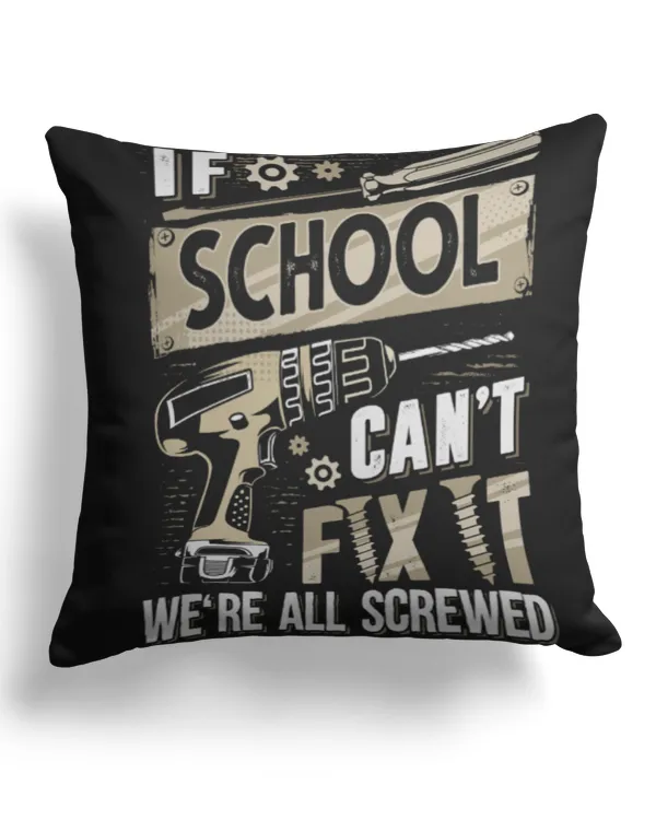 Cotton Drill Pillow (Dual Sided)