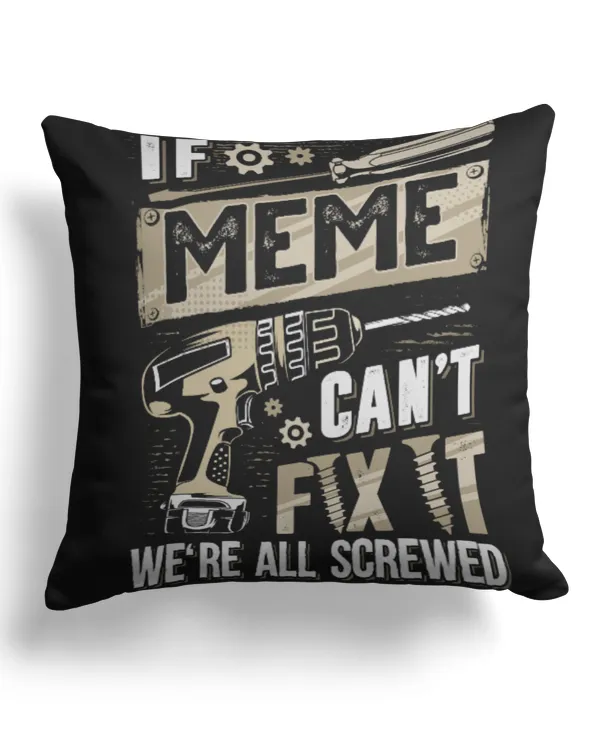 Cotton Drill Pillow (Dual Sided)