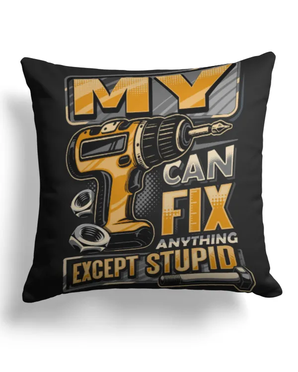 Cotton Drill Pillow (Dual Sided)