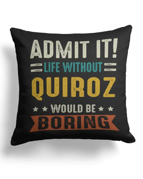Cotton Drill Pillow (Dual Sided)