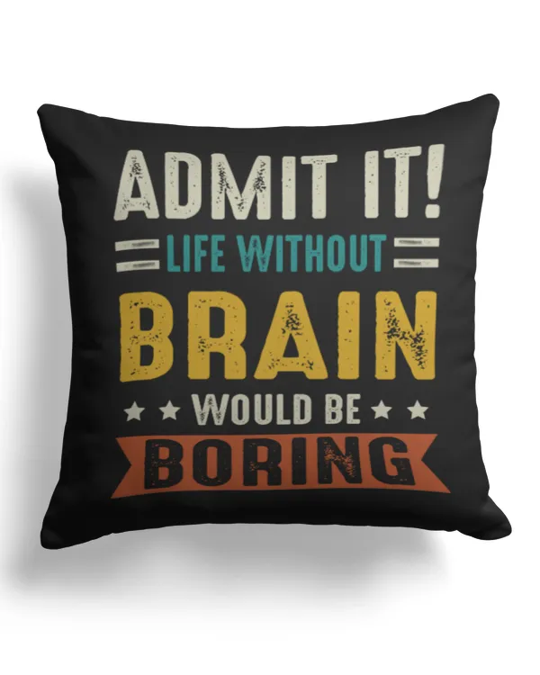 Cotton Drill Pillow (Dual Sided)