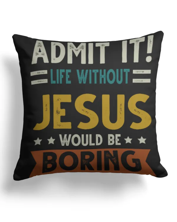 Cotton Drill Pillow (Dual Sided)