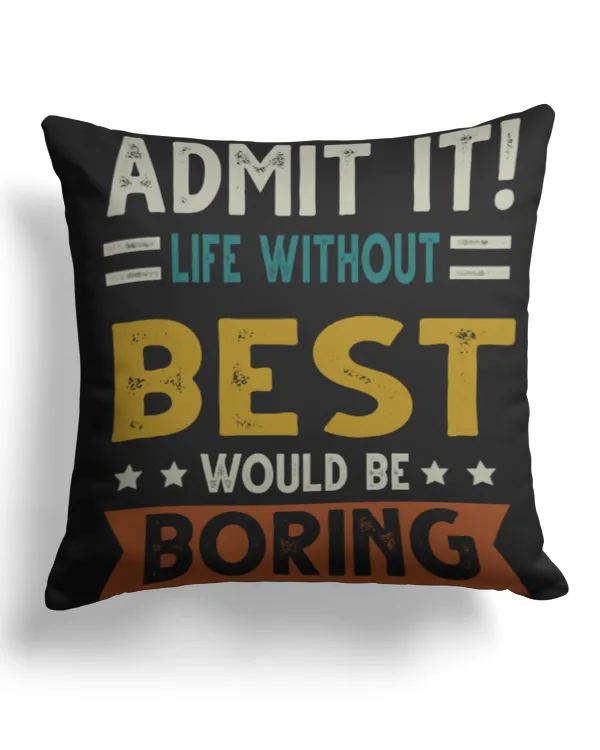 Cotton Drill Pillow (Dual Sided)