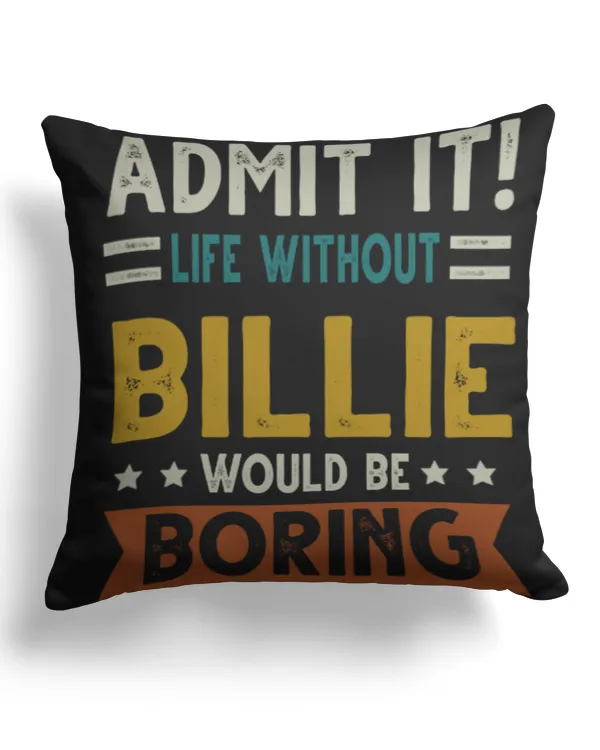 Cotton Drill Pillow (Dual Sided)