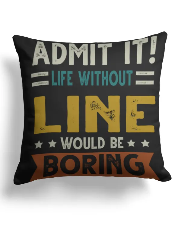 Cotton Drill Pillow (Dual Sided)