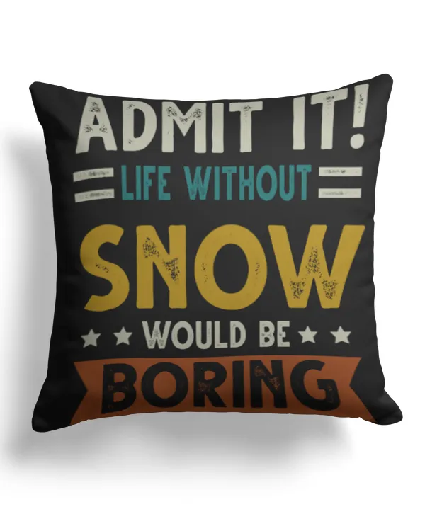 Cotton Drill Pillow (Dual Sided)