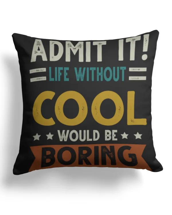 Cotton Drill Pillow (Dual Sided)