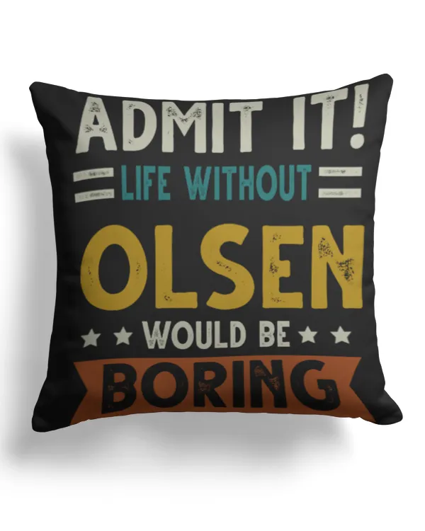 Cotton Drill Pillow (Dual Sided)