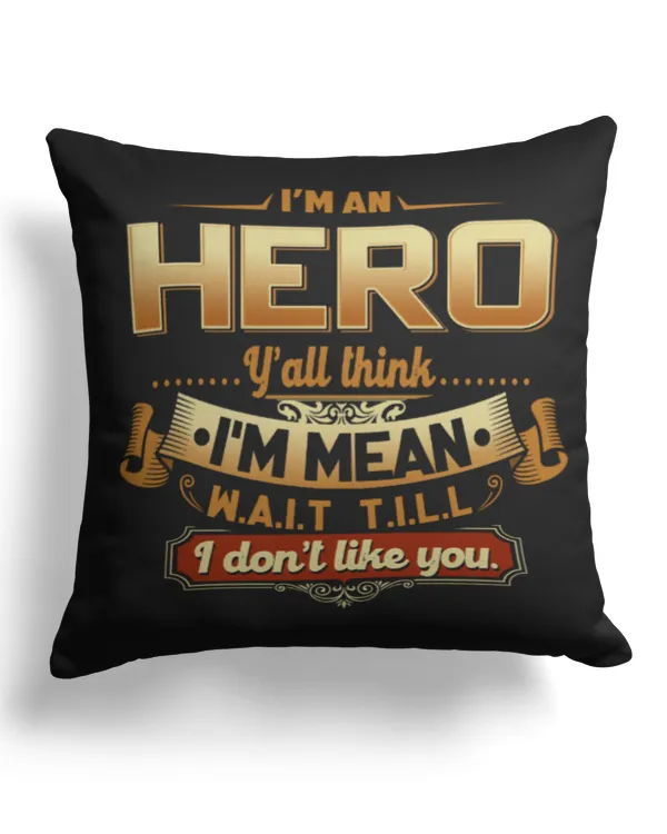 Cotton Drill Pillow (Dual Sided)