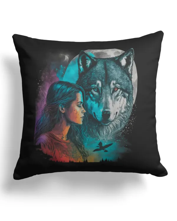 Cotton Drill Pillow (Dual Sided)