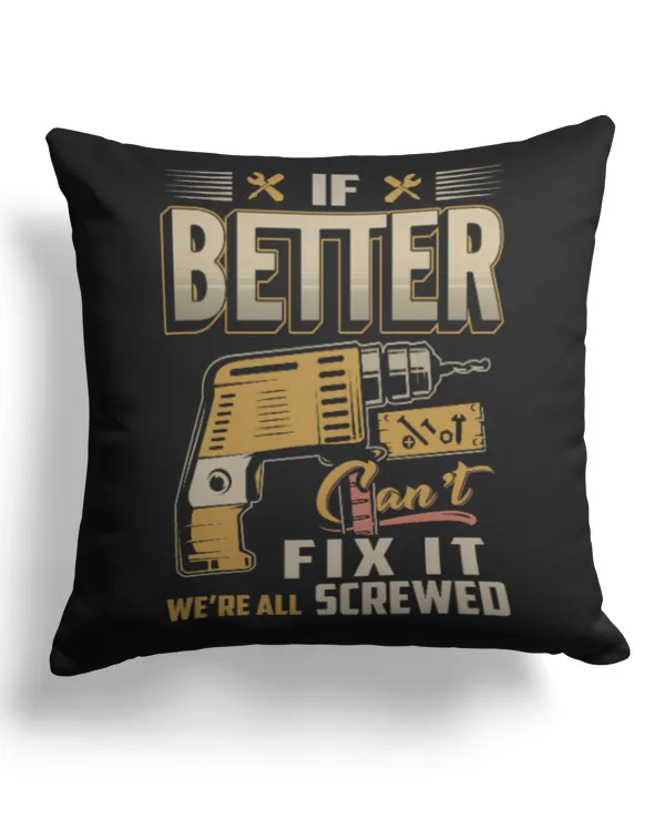 Cotton Drill Pillow (Dual Sided)