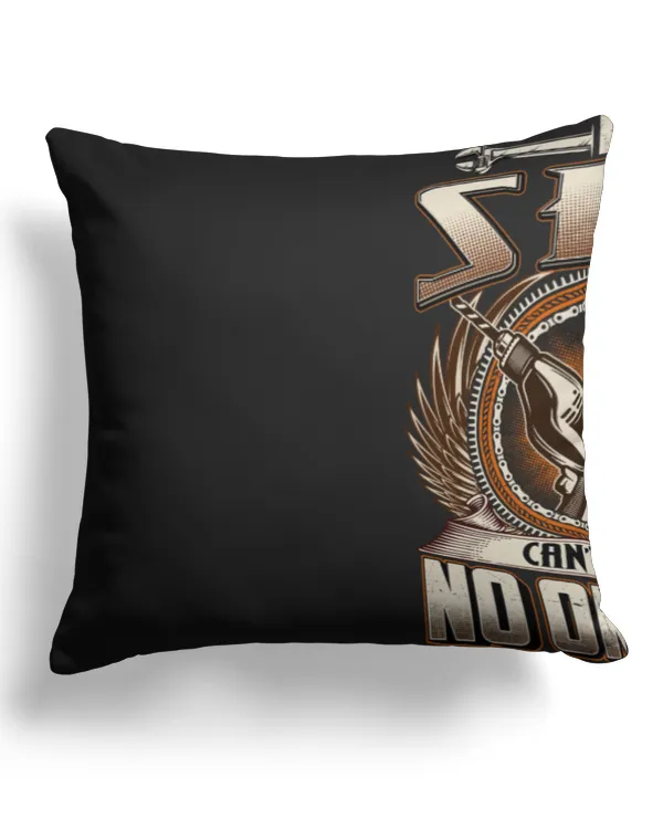 Cotton Drill Pillow (Dual Sided)