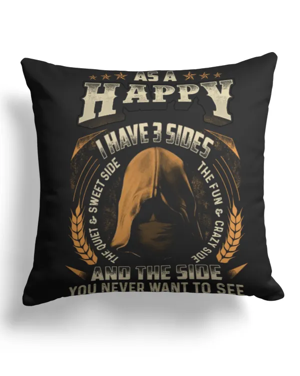 Cotton Drill Pillow (Dual Sided)