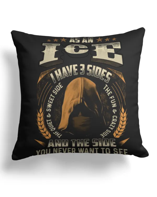 Cotton Drill Pillow (Dual Sided)
