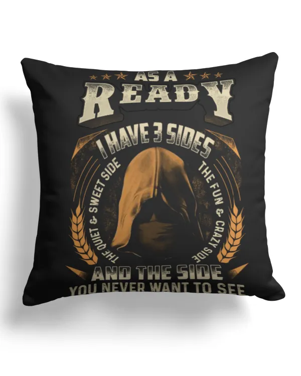 Cotton Drill Pillow (Dual Sided)