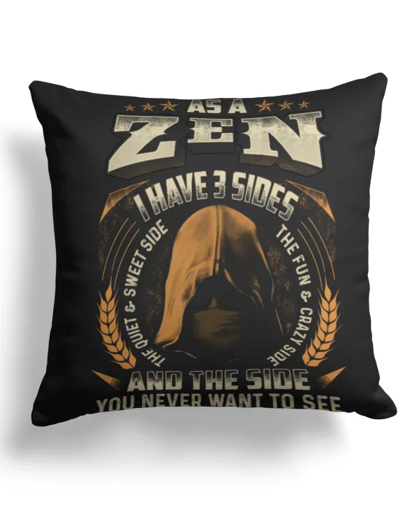 Cotton Drill Pillow (Dual Sided)