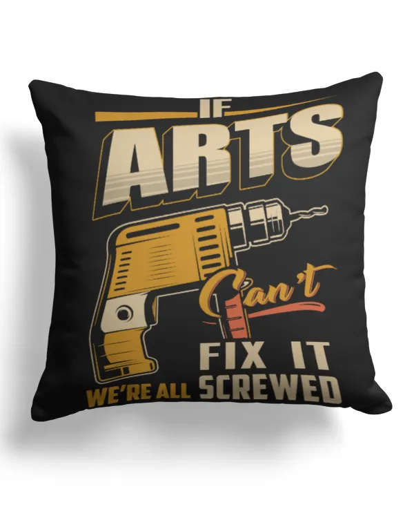 Cotton Drill Pillow (Dual Sided)