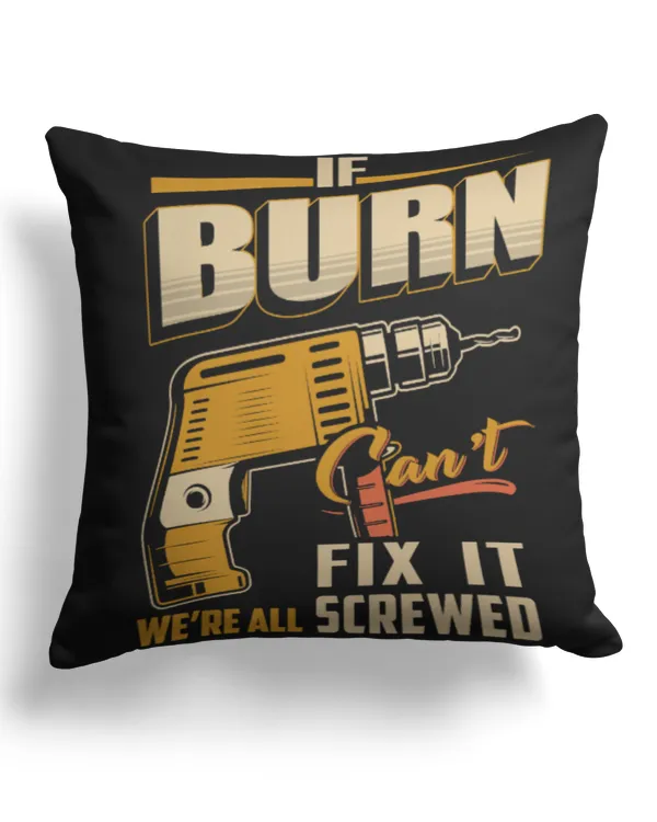 Cotton Drill Pillow (Dual Sided)