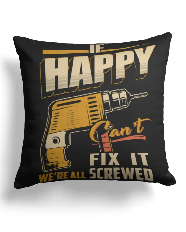 Cotton Drill Pillow (Dual Sided)