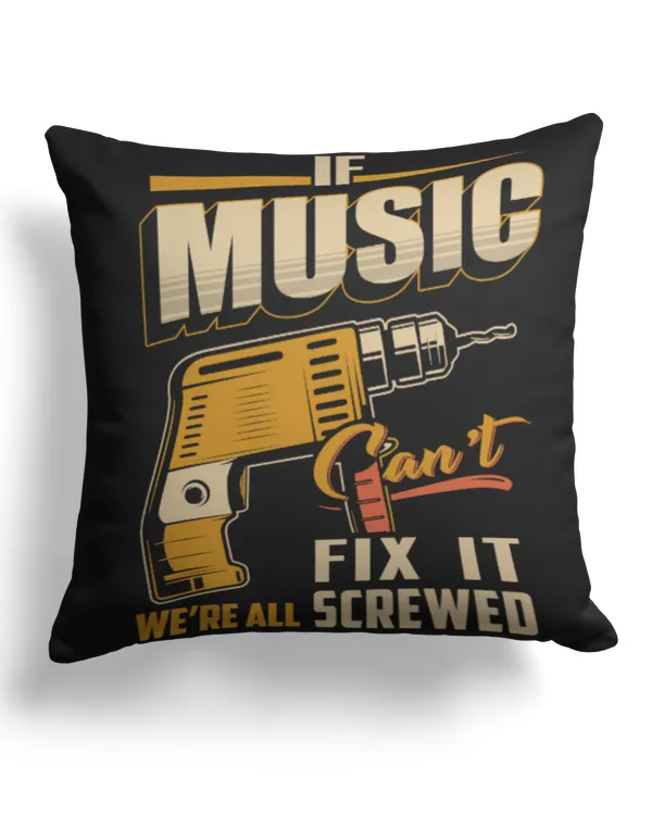 Cotton Drill Pillow (Dual Sided)