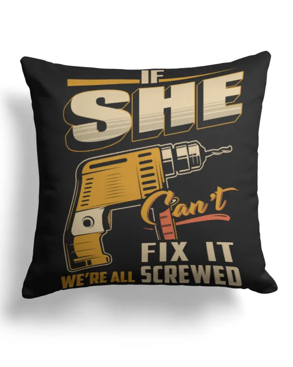 Cotton Drill Pillow (Dual Sided)