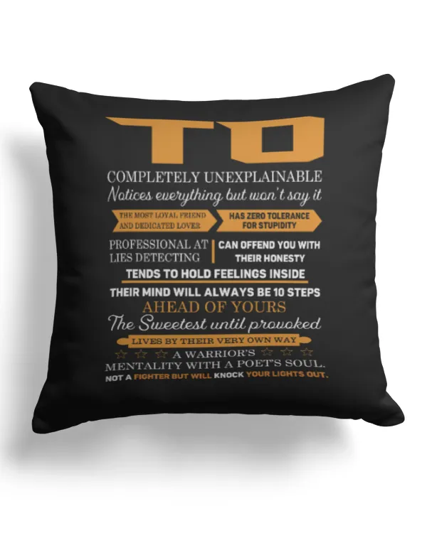 Cotton Drill Pillow (Dual Sided)