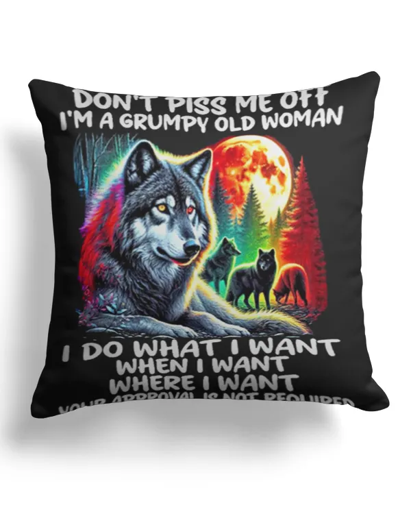 Cotton Drill Pillow (Dual Sided)